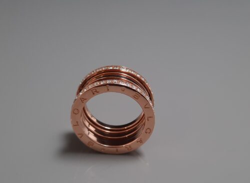 Aliança ouro Bulgari