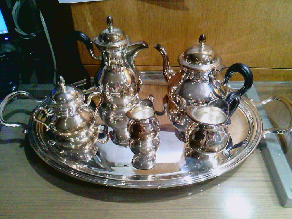 Serviço Chá Café Prata Itália