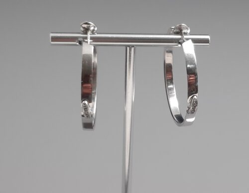 Argolas ouro branco Chaumet