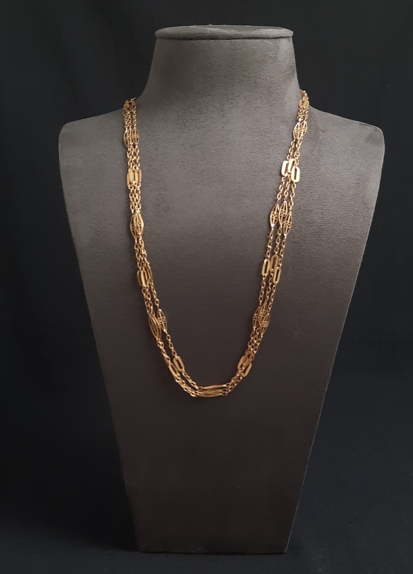 Trancelim ouro amarelo