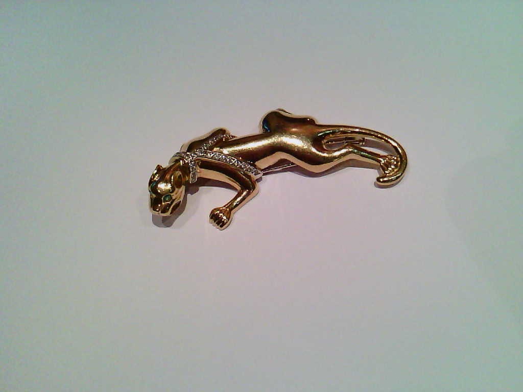 Pregadeira Ouro Amarelo Diamante