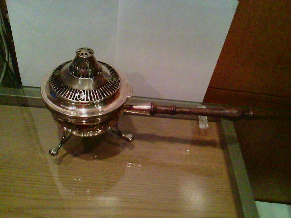 Queimador Incenso Prata XVIII XIX Porto