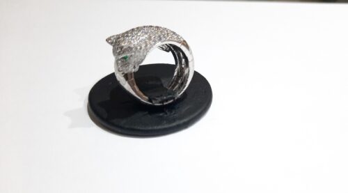 Cartier Panthere Diamond Ring White Gold