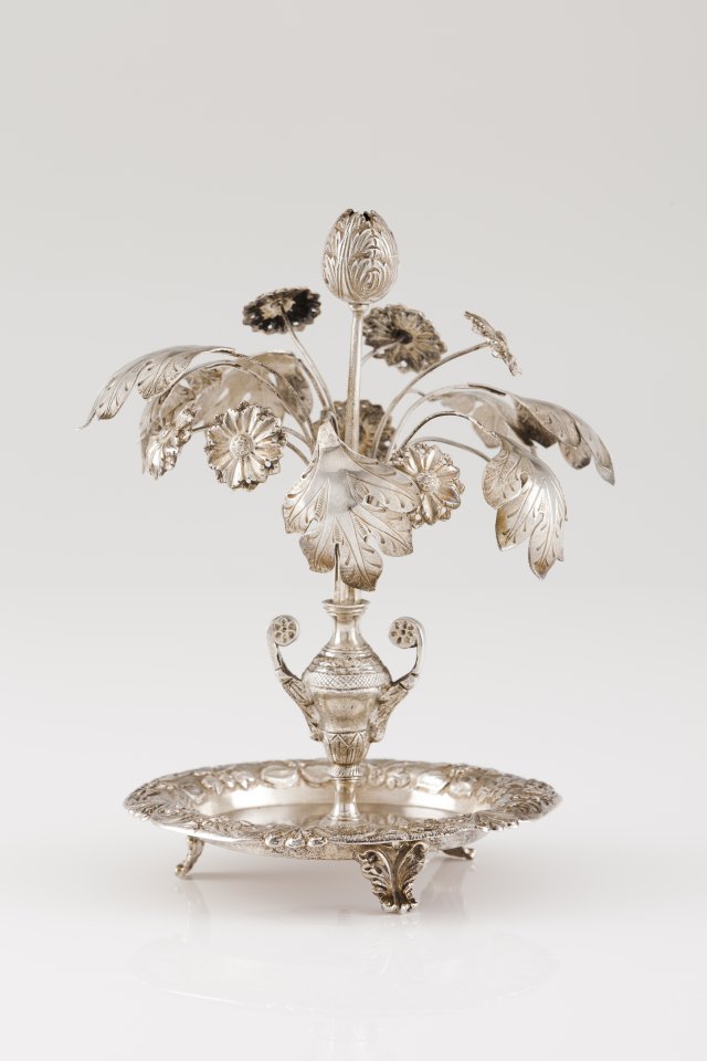 Paliteiro Prata Lisboa Coroa Portugal