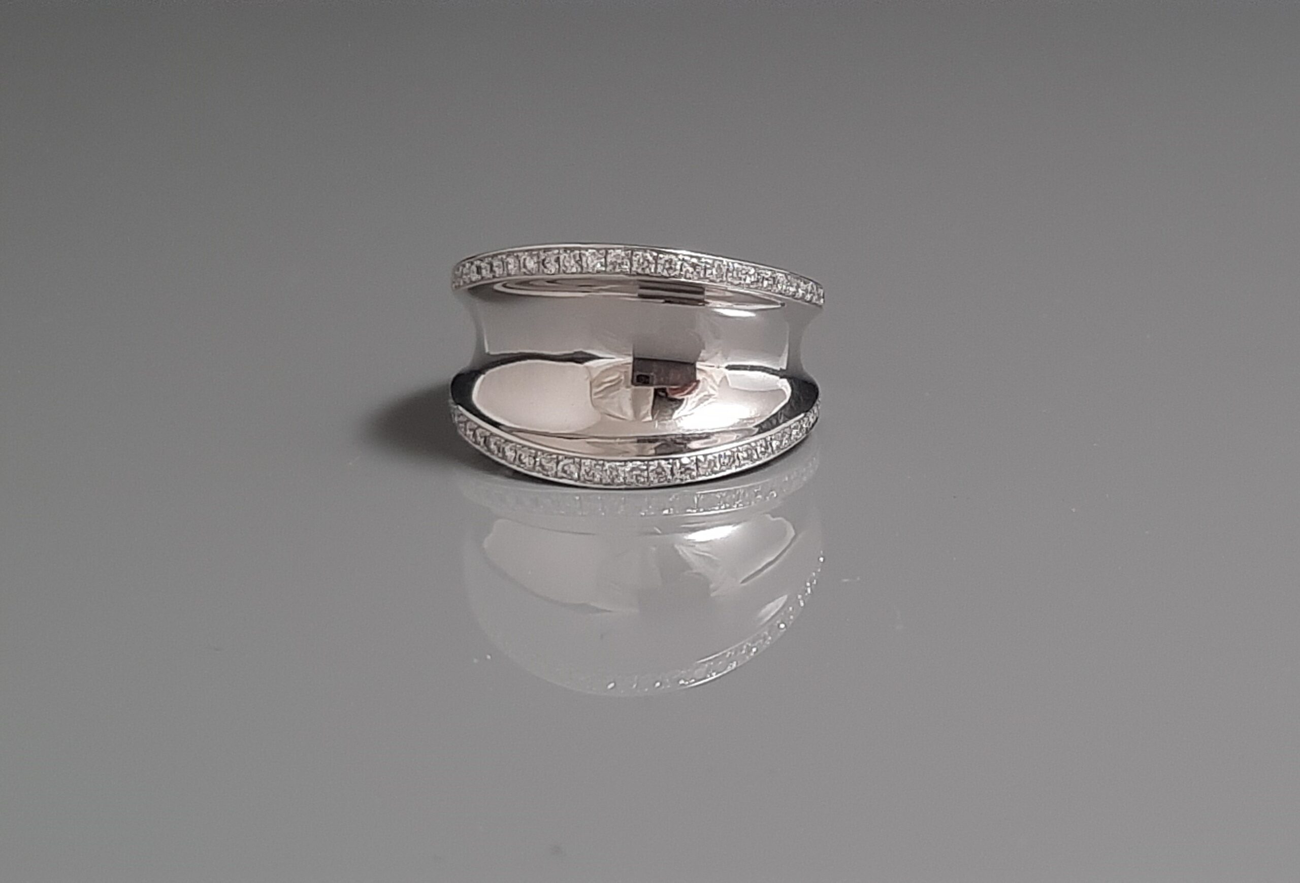 Anel ouro branco Chopard