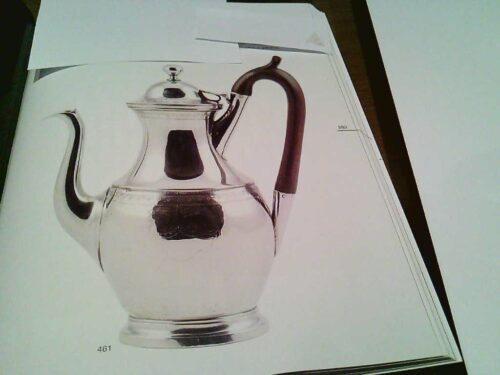 Cafeteira Prata Séc. XVIII XIX António Firmo Costa